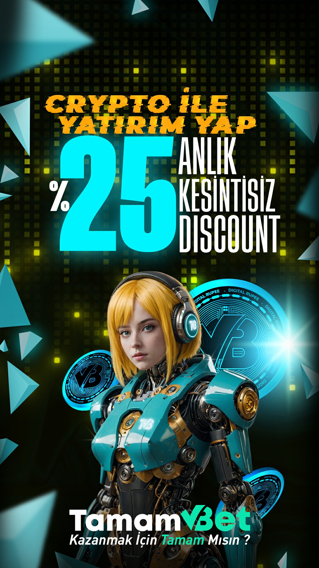 kripto yatırımına özel promosyon