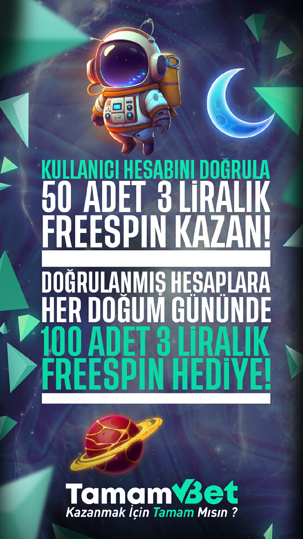 tamambet hesap doğrulama kampanyası